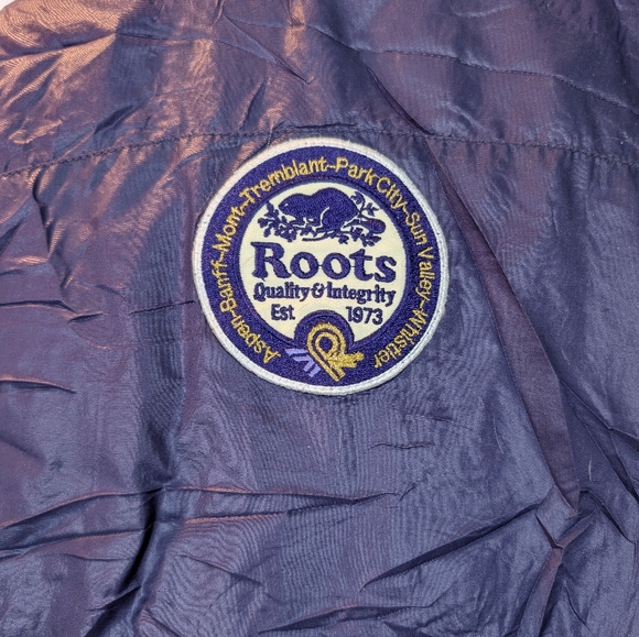 Roots Vintage Purple Vest Size L In EUC - Picture 5 of 9